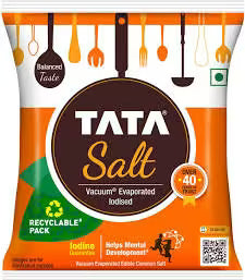 Tata नमक (1 किलो) – ₹29