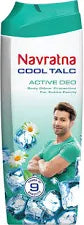 Navratna Cool Talc Active Deo (50g) – ₹55